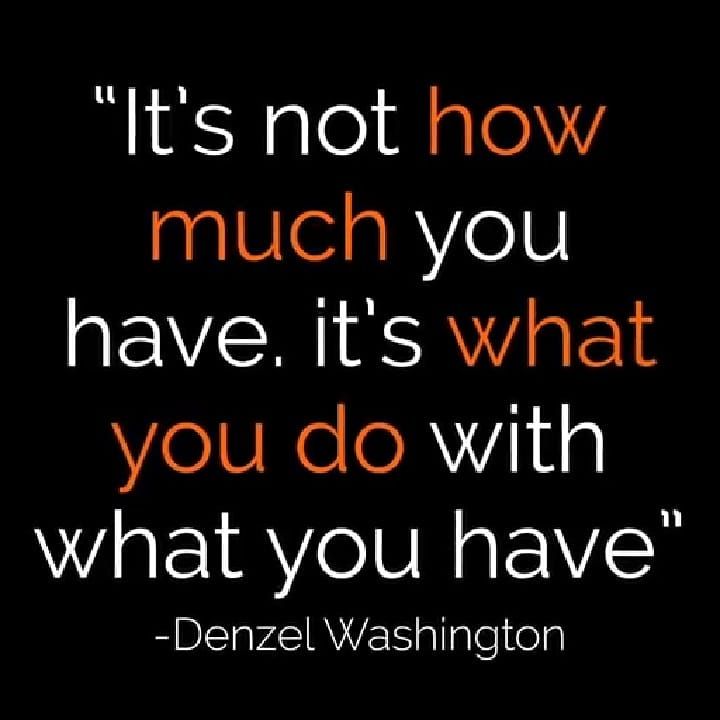 Denzel Washington Quote
